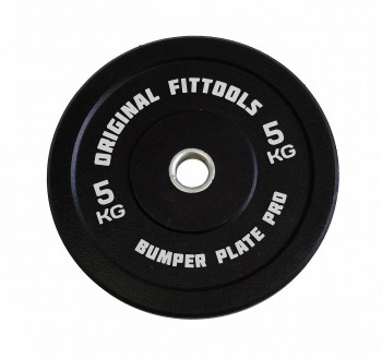 Диск бамперный OriginalFitTools 5 кг (черный)
