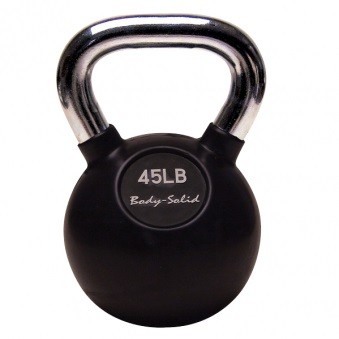 Гиря Body Solid 20,4 кг (45lb) с хромированной ручкой