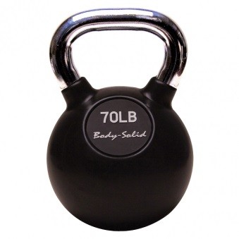 Гиря Body Solid 31,8 кг (70lb) с хромированной ручкой