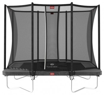 Батут BERG Ultim Favorit Regular 280 Grey + защитная сетка Safety Net Comfort