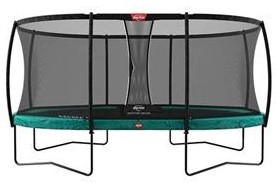Батут BERG Grand Champion Regular 470 Green + защитная сетка Safety Net Deluxe