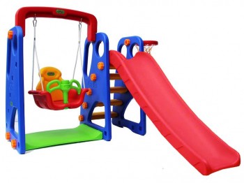 Горка Perfetto Sport PS-031 + качели Жук