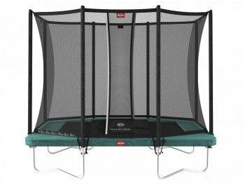 Батут BERG Ultim Favorit Regular 280 Green + защитная сетка Safety Net Comfort