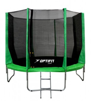 Батут OPTIFIT JUMP 12FT зеленый