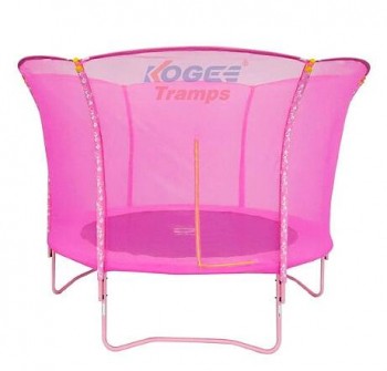 Батут Kogee-Tramps Lily розовый – 3,0 м