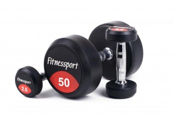 Гантельный ряд Fitnessport FDS-10 2,5/60kg