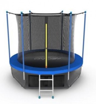 Батут с внутренней сеткой EVO JUMP Internal 10ft (Sky) + нижняя сеть