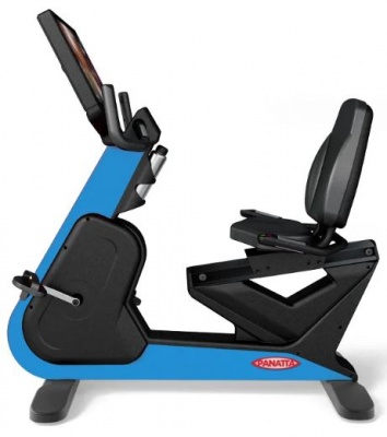 Горизонтальный велотренажёр Panatta Rossopuro Touch 1RPT002 | sportres.ru