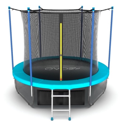 Батут с внутренней сеткой EVO JUMP Internal 8ft (Wave) + нижняя сеть