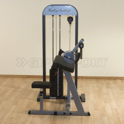 Блочный тренажер Body Solid бицепс-трицепс с весовым стеком 95 кг
