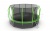 Батут Optifit Like Green 12ft с желтой крышей Батут Optifit Like Green 12ft с желтой крышей