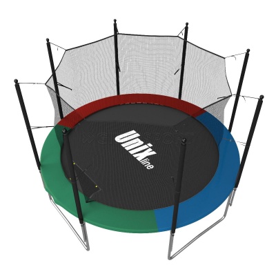 Батут UNIX line Simple 6 ft Color (inside) с лестницей