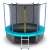 Батут с внутренней сеткой EVO JUMP Internal 12ft (Wave) + нижняя сеть