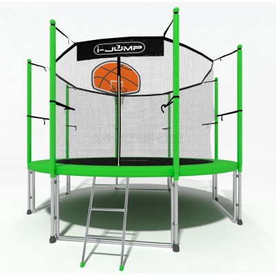 Батут i-Jump Basket 8ft green