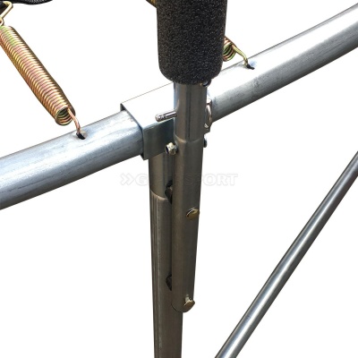 Батут DFC JUMP 8 ft складной, с сеткой apple green