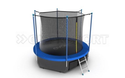 Батут с внутренней сеткой EVO JUMP Internal 10ft (Sky) + нижняя сеть