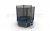 Батут с внешней сеткой и лестницей EVO JUMP External 6ft (Blue) + нижняя сеть