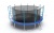 Батут с внутренней сеткой и лестницей EVO JUMP Internal 16ft (Blue)