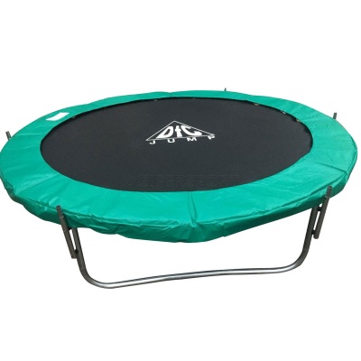 Батут DFC JUMP 8 ft складной, с сеткой green
