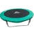 Батут DFC JUMP 8 ft складной, с сеткой green