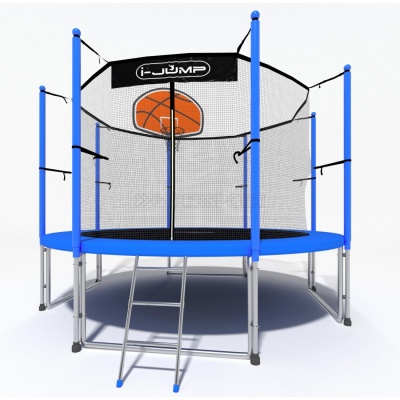Батут i-Jump Basket 14ft blue