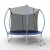 Батут с внутренней сеткой и лестницей Evo Jump Internal 10ft (Blue)