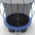 Батут с внутренней сеткой и лестницей EVO JUMP Internal 8ft (Blue) + нижняя сеть
