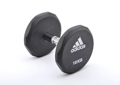 Гантель обрезиненная Adidas 20 кг