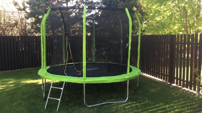 Батут Bondy Sport 10FT зеленый