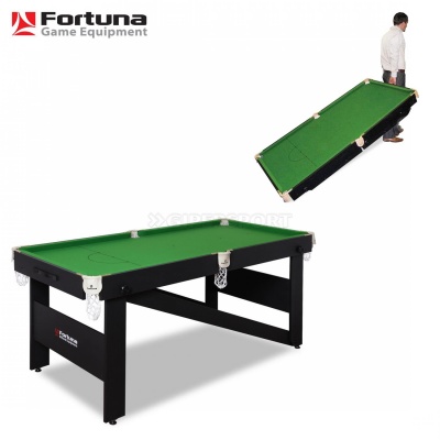 БИЛЬЯРДНЫЙ СТОЛ FORTUNA HOBBY BF-630R РУССКАЯ ПИРАМИДА 6ФТ С КОМПЛЕКТОМ АКСЕССУАРОВ