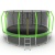 Батут Optifit Like Blue 12ft с синей крышей