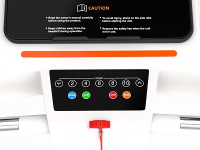 Беговая дорожка UNIXFIT ST-630R White