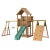 Jungle Palace + climb + Рукоход с гимнастическими кольцами