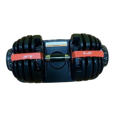 Гантель регулируемая, от 2,5 кг до 24 кг. Aerofit AFGRB-24KG