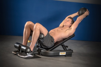 Скамья для пресса AB Coaster ABS X3S Bench Pro | sportres.ru