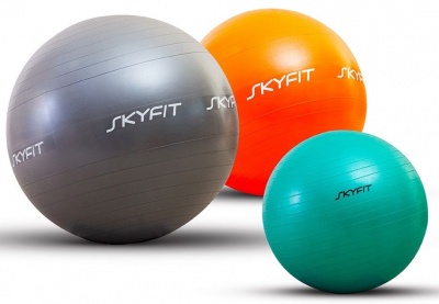 Гимнастический мяч SkyFit 65 см | sportres.ru