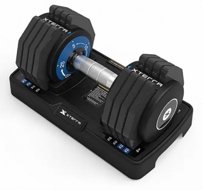 Гантель регулируемая XTERRA 5-25 кг. Hasttings AD25 | sportres.ru