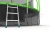 Батут Optifit Like Green 12ft с желтой крышей Батут Optifit Like Green 12ft с желтой крышей