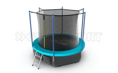 Батут с внутренней сеткой EVO JUMP Internal 10ft (Wave) + нижняя сеть
