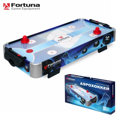 Настольный аэрохоккей FORTUNA HR-31 BLUE ICE HYBRID 86Х43Х15СМ