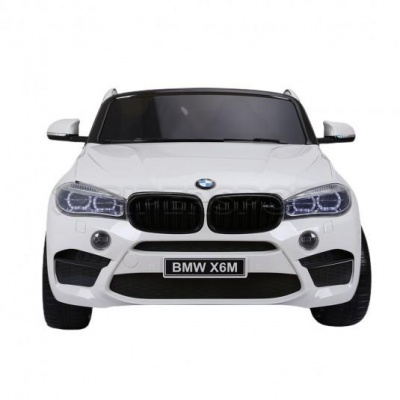 Детский электромобиль RiverToys BMW X6 M JJ2168 (красный, белый, черный)