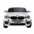 Детский электромобиль RiverToys BMW X6 M JJ2168 (красный, белый, черный)