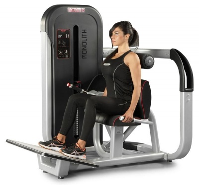 Разгибание спины с платформой Super Grip Panatta 1MTH005F