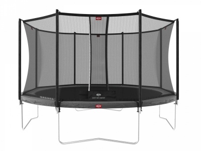 Батут BERG Favorit Grey 430 + защитная сетка Safety Net Comfort