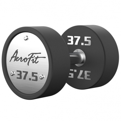 Набор полиуретановых гантелей , 27,5-37,5 кг, 5 пар AeroFit AFPUDB27.5-37