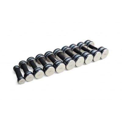 Набор хром. гантелей Smith Strength с обрез. рукояткой (пара) от 1 до 10 кг