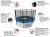 Батут UNIX line 6 ft outside (Blue)