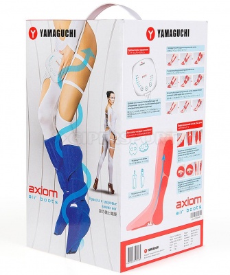 Лимфодренажный аппарат для прессотерапии Yamaguchi Axiom Air Boots синий
