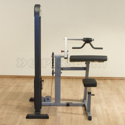 Блочный тренажер Body Solid бицепс-трицепс с весовым стеком 95 кг