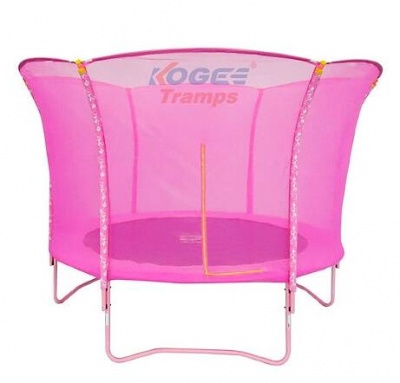 Батут Kogee-Tramps Lily розовый – 3,0 м